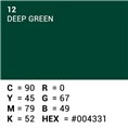 Superior Achtergrondpapier 12 Deep Green 1,35 x 11m