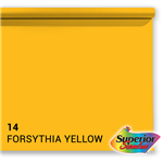 f Superior Achtergrondpapier 14 Forsythia Yellow 1,35 x 11m