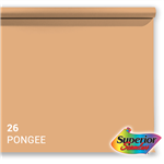 f Superior Achtergrondpapier 26 Pongee 1,35 x 11m