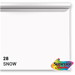 f Superior Achtergrondpapier 28 Snow 2,72 x 11m
