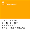 Superior Achtergrondpapier 35 Yellow-Orange 2,72 x 11m