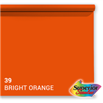 f Superior Achtergrondpapier 39 Bright Orange 1,35 x 11m