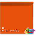 Superior Achtergrondpapier 39 Bright Orange 2,72 x 11m