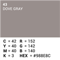 Superior Achtergrondpapier 43 Dove Grey 1,35 x 11m