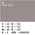 Superior Achtergrondpapier 43 Dove Grey 2,72 x 11m