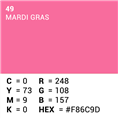 Superior Achtergrondpapier 49 Mardi Gras 1,35 x 11m