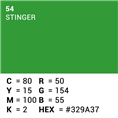 Superior Achtergrondpapier 54 Stinger Chroma Key 1,35 x 11m
