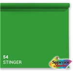 f Superior Achtergrondpapier 54 Stinger Chroma Key 1,35 x 11m