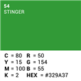 Superior Achtergrondpapier 54 Stinger Chroma Key 2,72 x 25m