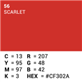 Superior Achtergrondpapier 56 Scarlet 2,72 x 11m