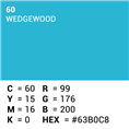 Superior Achtergrondpapier 60 Wedgewood 1,35 x 11m