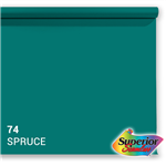 f Superior Achtergrondpapier 74 Spruce 1,35 x 11m