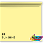 f Superior Achtergrondpapier 78 Sunshine 1,35 x 11m