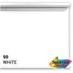 f Superior Achtergrondpapier 90 White 3,56 x 15m