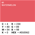 Superior Achtergrondpapier 91 Watermelon 1,35 x 11m