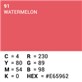 Superior Achtergrondpapier 91 Watermelon 2,72 x 11m