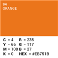 Superior Achtergrondpapier 94 Orange 2,72 x 11m