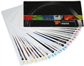 Tecco Inkjet Swatchbook Waaier 11,5 x 21 cm