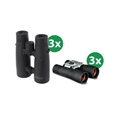 3x Konus Titanium Evo OH 10x42 met gratis 3x Konus Basic 10x25