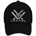 f Vortex Cap Logo Black