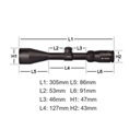 Vortex Crossfire II 3-9x40 Richtkijker, Dead-Hold DBC Dradenkruis (MOA)