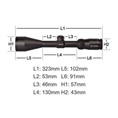 Vortex Crossfire II 3-9x50 Richtkijker, V-Brite Dradenkruis (MOA)