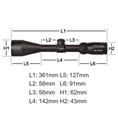 Vortex Crossfire II 4-12x50 AO Richtkijker, Dead-Hold BDC Dradenkruis (MOA)