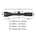 Vortex Crossfire II 4-16x50 AO Richtkijker, Dead-Hold BDC Dradenkruis (MOA)