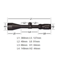 Vortex Crossfire II 6-24x50 AO Richtkijker, Dead-Hold BDC Dradenkruis (MOA)