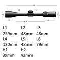 Vortex Diamondback 1.75-5x32 Richtkijker, Dead-Hold BDC Dradenkruis (MOA)