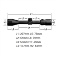 Vortex Diamondback 2-7x35 Rimfire Richtkijker, V-Plex Dradenkruis (MOA)