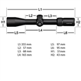 Vortex Diamondback Tactical 4-16x44 FFP Richtkijker, EBR-2C Dradenkruis (MOA)