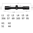 Vortex Diamondback Tactical 4-16x44 FFP Richtkijker, EBR-2C Dradenkruis (MRAD)