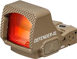 f Vortex Micro Red Dot Defender-XL 5 MOA Tan