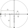 Vortex Richtkijker Viper PST Gen II 1-6x24 SFP, VMR-2 Dradenkruis (MRAD)