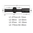 Vortex Richtkijker Viper PST Gen II 1-6x24 SFP, VMR-2 Dradenkruis (MRAD)