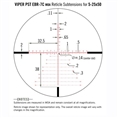 Vortex Richtkijker Viper PST Gen II 5-25x50 FFP, EBR-7C Dradenkruis (MRAD)