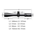 Vortex Viper HS LR 4-16x50 Richtkijker, Dead-Hold BDC Dradenkruis (Long Range, MOA)