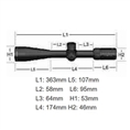 Vortex Viper PST Gen II 3-15x44 SFP Richtkijker, EBR-4 MOA