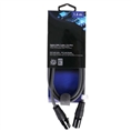 XLR Kabel 3-Pins XLR Male naar Female 1,5m