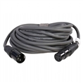 XLR Kabel 3-Pins XLR Male naar Female 10m