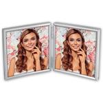 f Zep Fotolijst 120DS01-44 Silver 2x 10x10 cm