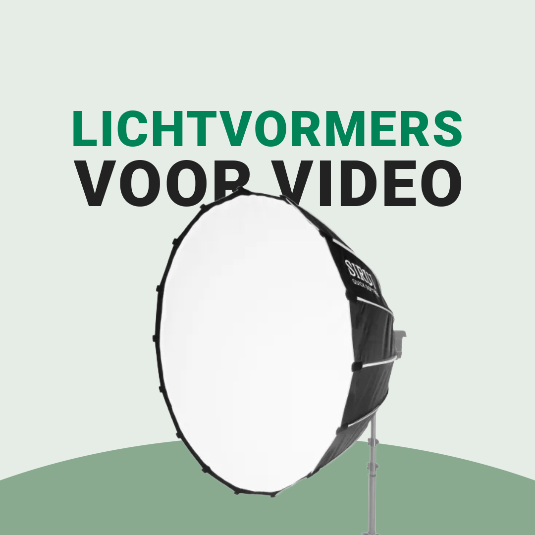 Lichtvormers voor LED videolicht