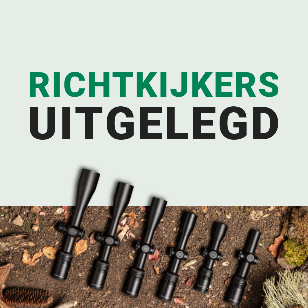 Richtkijkers uitgelegd: van MOA en MRAD tot montage, reticles en zeroën