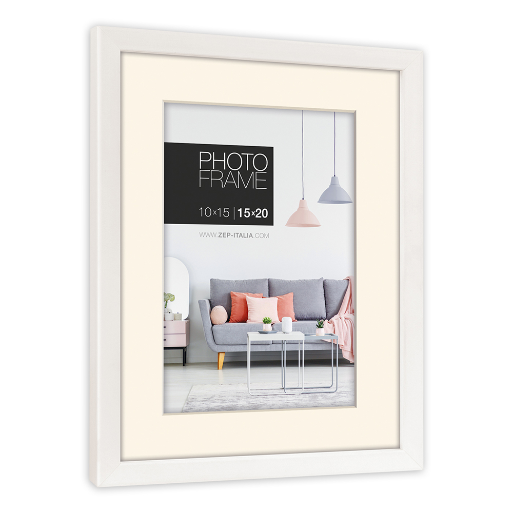 Zep fotolijst np23w edison white 15x20 / 20x30 cm afbeelding