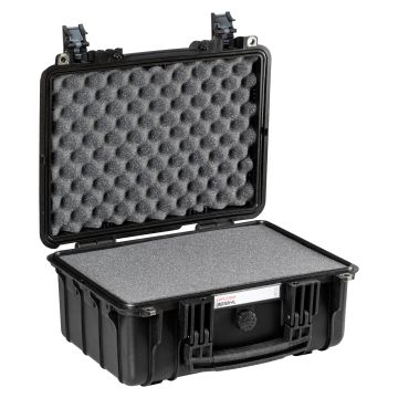 Explorer Cases 3818HL Zwart met Plukschuim
