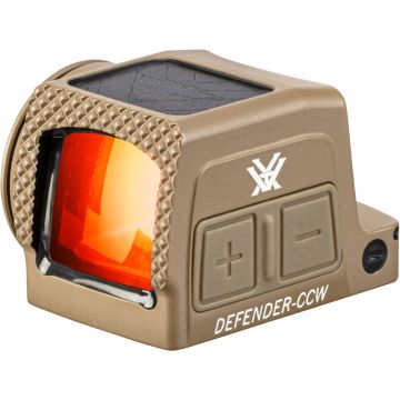 Vortex Enclosed Solar Mico Red Dot Defender-CCW 3 MOA Tan