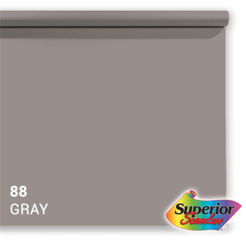 Superior Achtergrondpapier 88 Grey 3,56 x 15m Superior Achtergrondpapier 88 Grey 3,56 x 15m