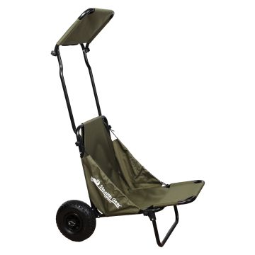 Stealth Gear Transport Trolley M2 Bosgroen met Zonnedak