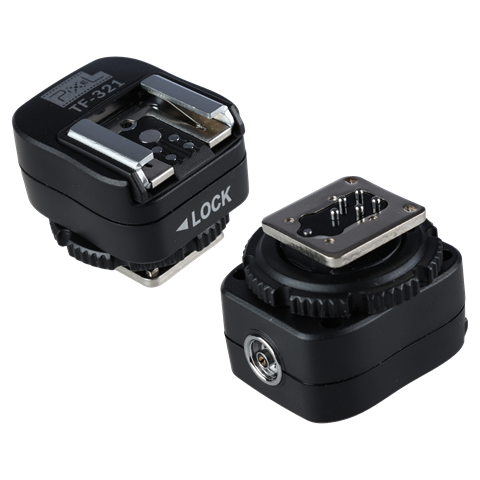 Pixel E-TTL Hotshoe Adapter TF-321 voor Canon Benel Europe